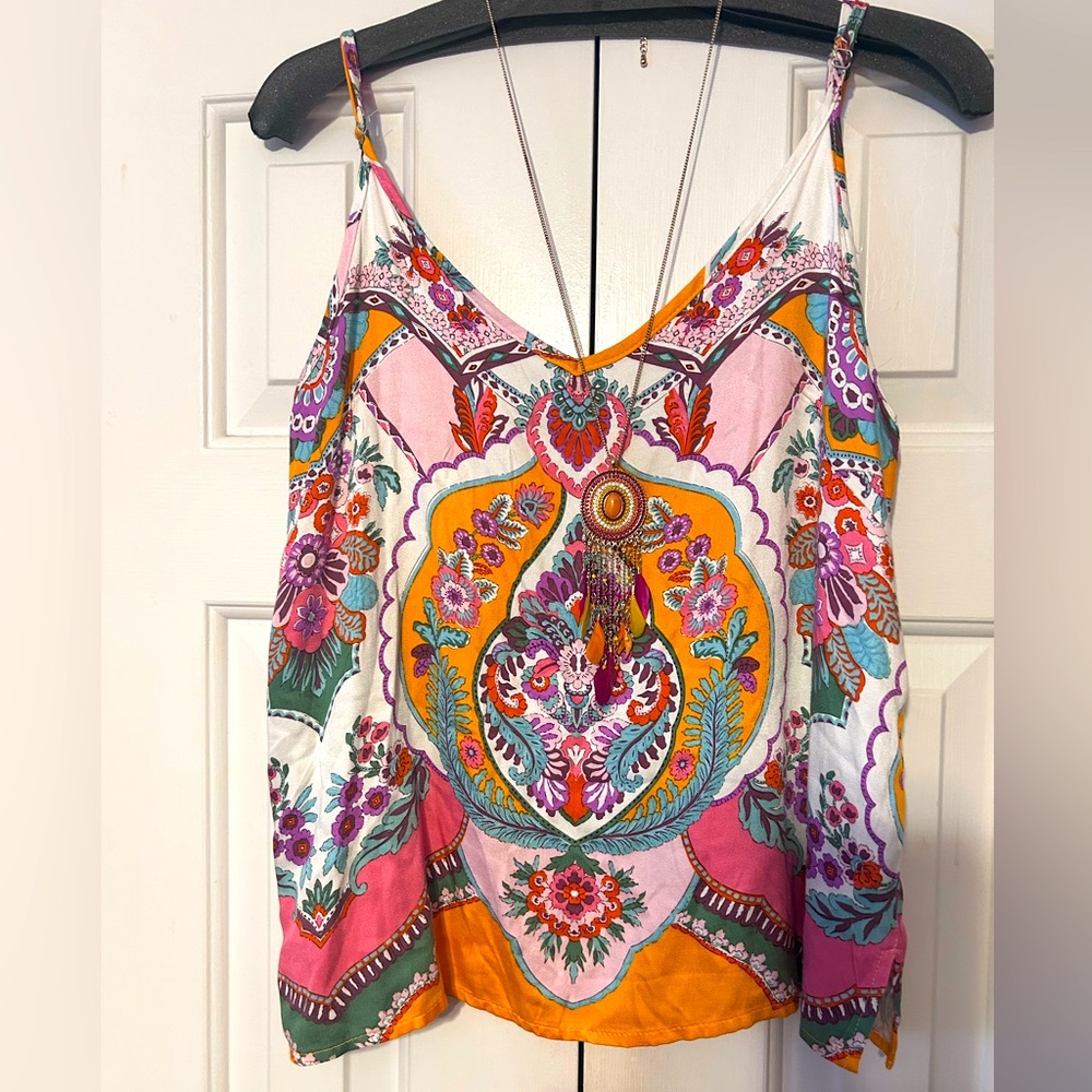 SALE Rachel Zoe bright tank
